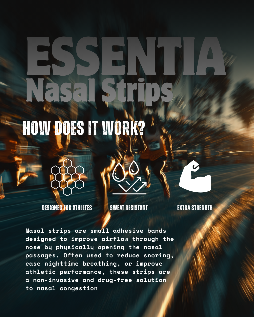Scented Nasal Strips (Eucalyptus) - Extra Strength | 30 Strips